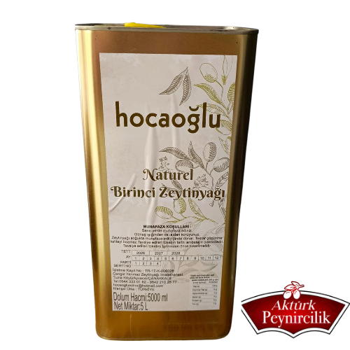 HOCAOĞLU 5 LT ZEYTİN YAGI